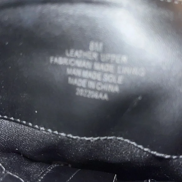 Gianni Bini Levi Tate Leather Platform Black Mid Boots - Picture 11 of 11